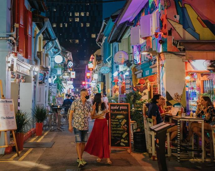 Haji Lane, Singapour
