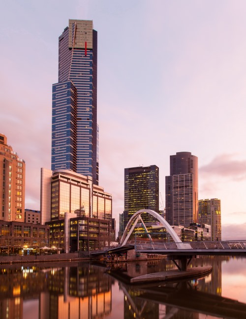 Eureka tower à Melbourne