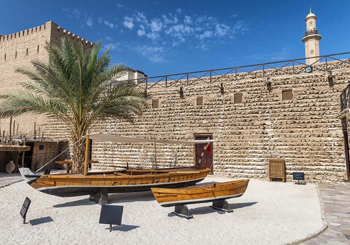Musée de Dubaï, situé dans le fort Al Fahidi