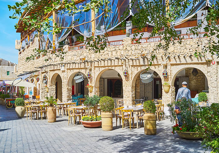 souq Waqif à Doha au Qatar