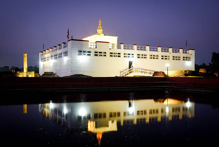 Temple de Maya Devi, lieu de naissance de Bouddha à Lumbini