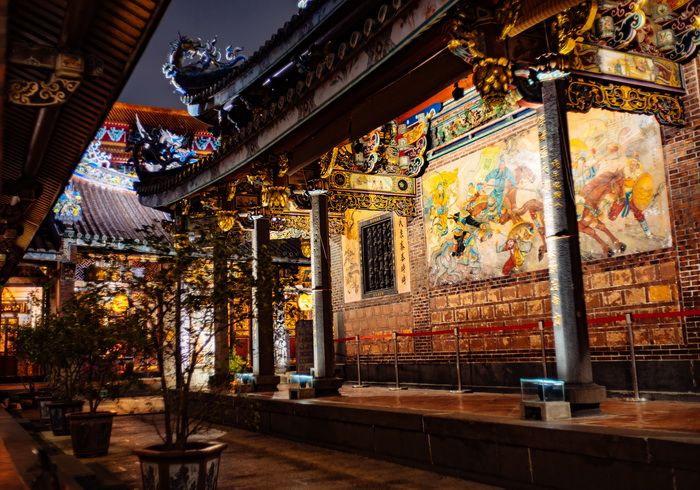 Temple Bao'an à Taipei, Taïwan