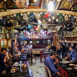 Maison de thé Azadegan à Ispahan en Iran