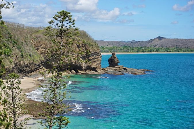 Barrière de corail sur les côtes de la Nouvelle-Calédonie