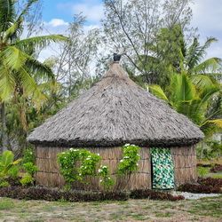 Petite case dans les îles Loyauté, Nouvelle-Calédonie