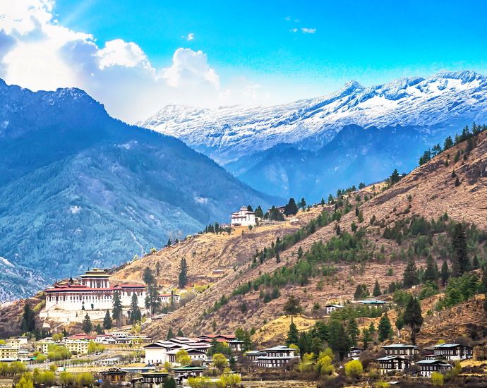 bhoutan paysage
