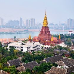 Pagode de Jingzhen dans la province du Yunnan