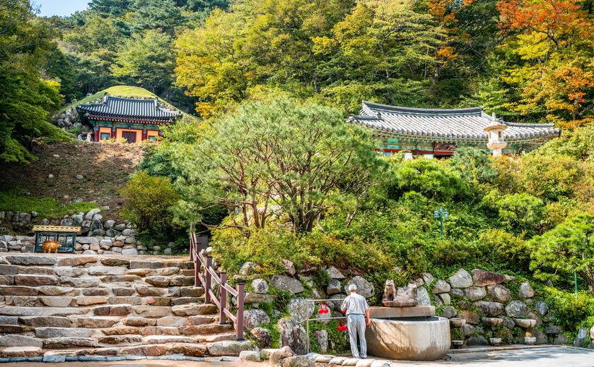 Pavillon de la grotte de Seokguram, Corée du Sud