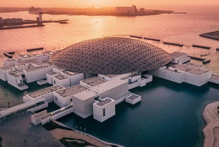 Le musée du Louvre à Abu Dhabi