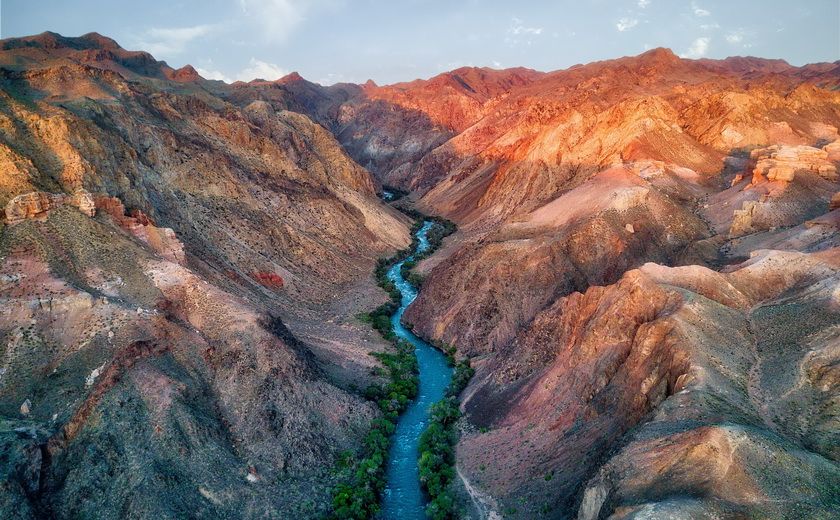 Charyn Canyon, sud est du Kazakhstan