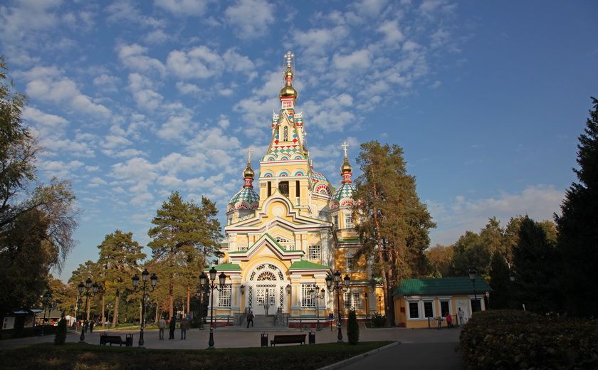 Cathédrale de l'Ascension, Almaty, Kazakhstan