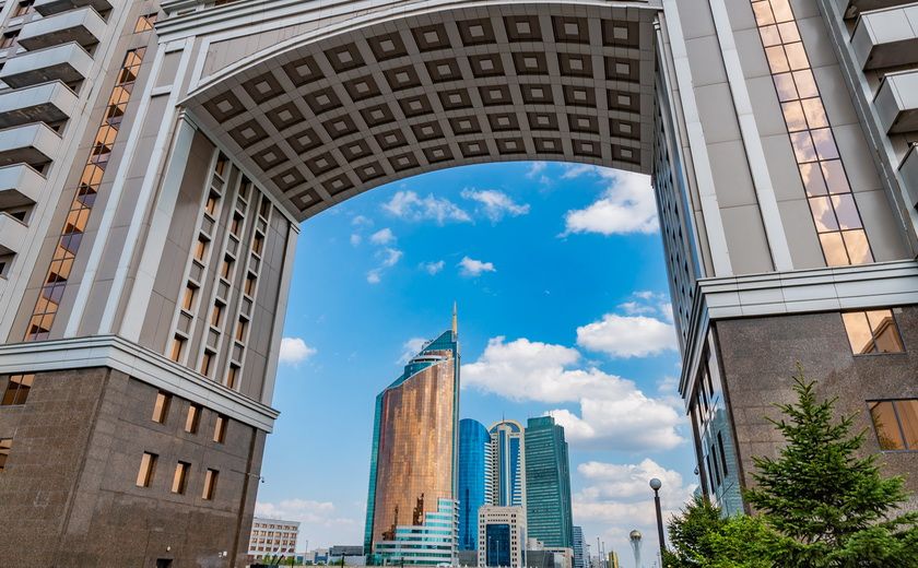 Architecture de la ville de Noursoultan, Kazakhstan