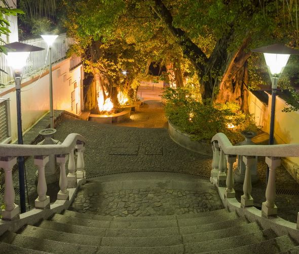 Ruelle de Taipa de nuit, Macao