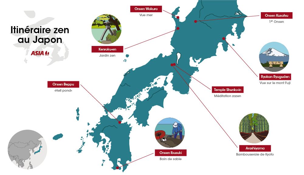 Itinéraire Zen au Japon
