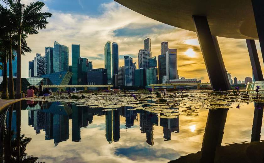 Marina Bay Sand à Singapour