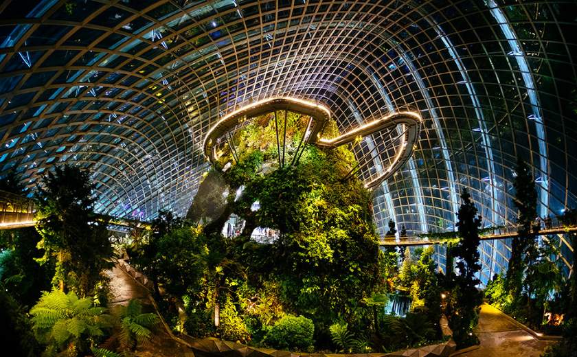 Le parc naturel Garden by the bay