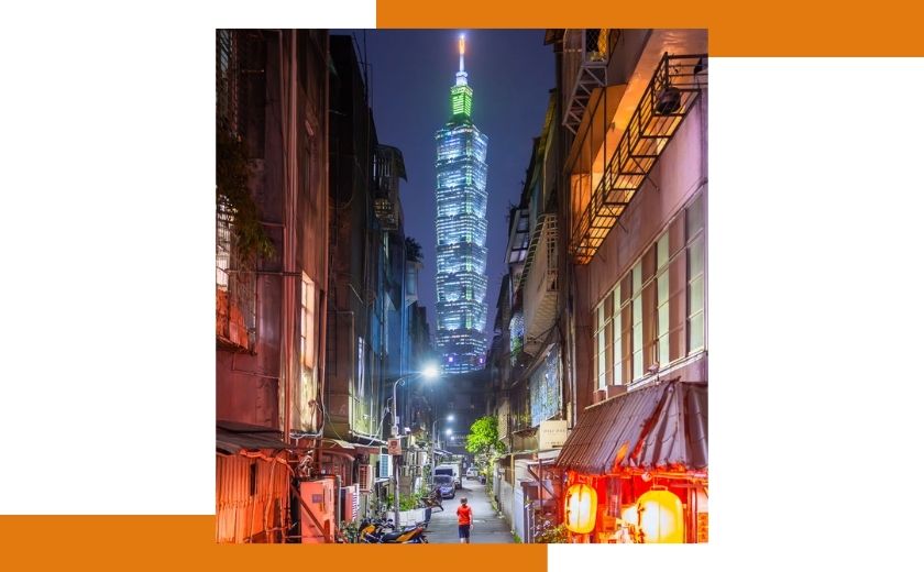 Tapei la nuit