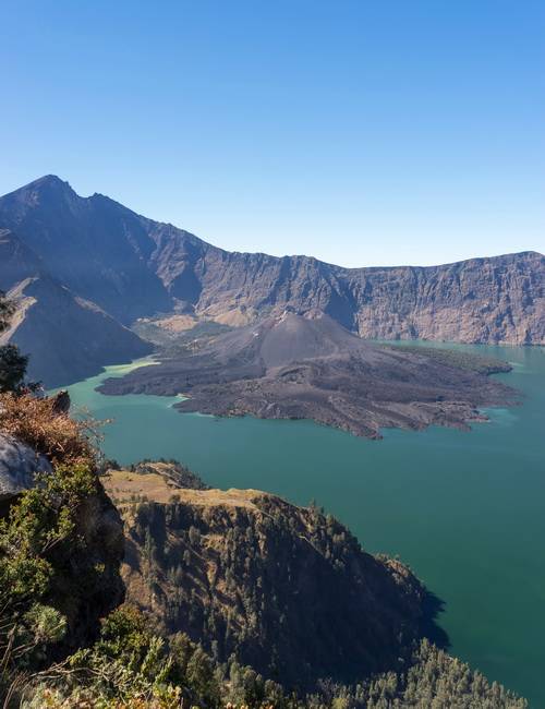 Volcan Rinjani à Lombok en Indonésie
