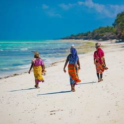 Plage immaculée à Zanzibar