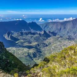 Le piton des neiges sur l'Ile de la Réunion