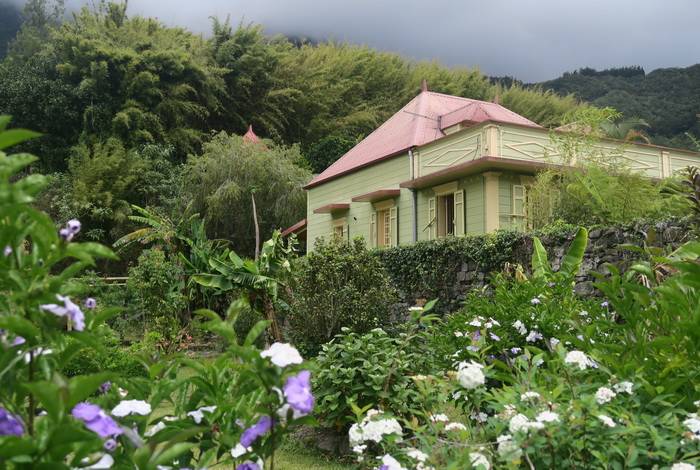 Maison créole à Hellbourg à l'Ile de La Réunion