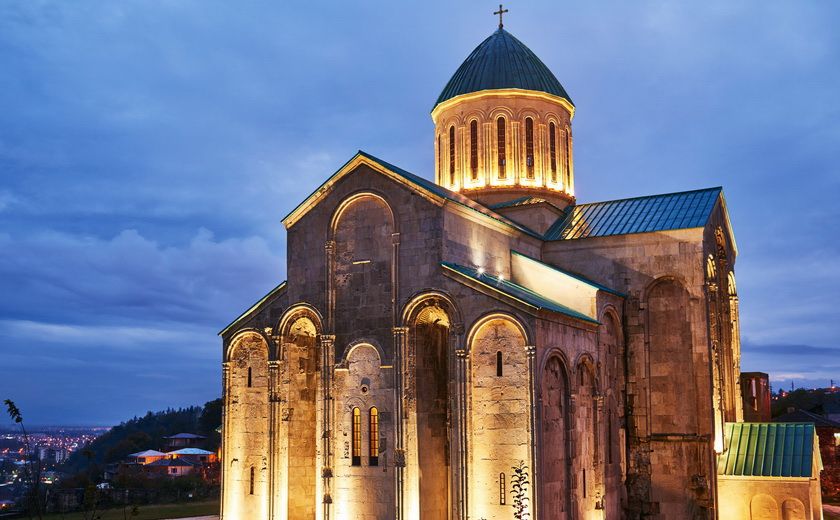 Cathédrale Bagrati à Kutaisi en Géorgie